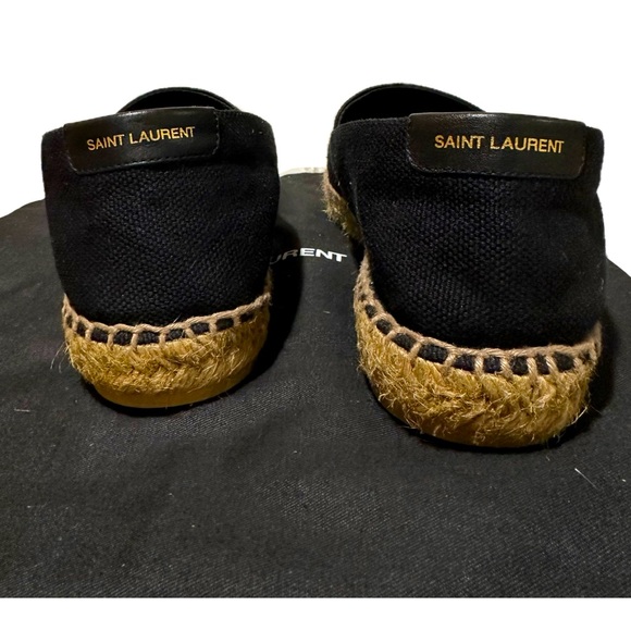 Saint Laurent Signature Canvas Espadrilles 38.5 - Picture 5 of 7